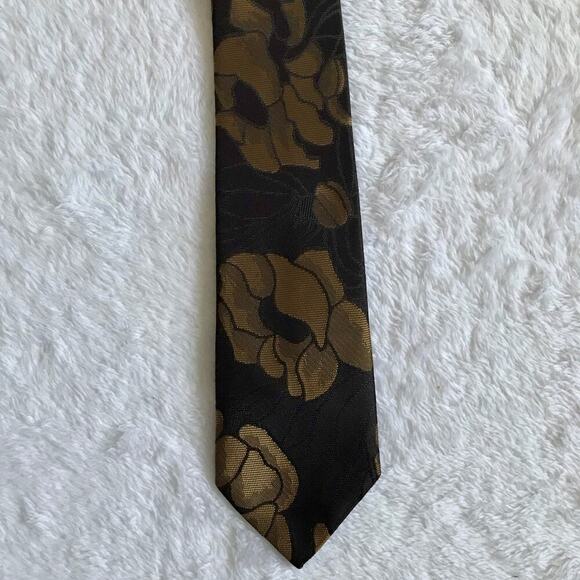 Florenzi Collection Floral Pattern Tie - Picture 3 of 6